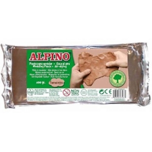 Modelinas rudas, 500g., Alpino