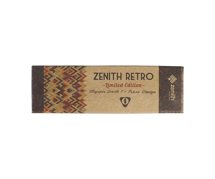 Rašiklių retro rinkinys + dovanų maišelis (parkeris ir tušinukas) Zenith