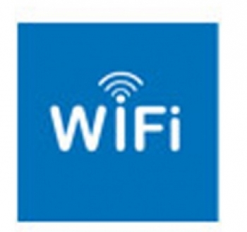 Ženklas WIFI.114X114mm