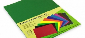 Kartonas A3 225g 10 lapų PENWORD t.žalias