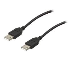 Kabelis USB-USB kištukas 1.5m