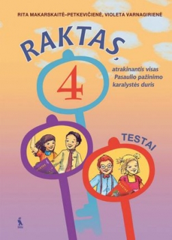 RAKTAS. Pasaulio pažinimo TESTAI 4 klasė