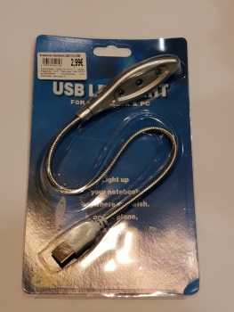 Šviestuvas klaviatūrai LED-3 iš USB