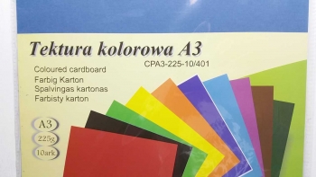 Kartonas A3 10l. 225g PENWORD t.- mėlynas (Deep Blue)