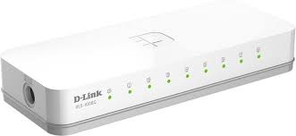 Tinklo Šakotuvas D-LINK DES-1008C 8 lizdų UTP 10 100Mbps