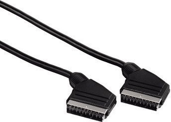 Kabelis HAMA kištukai SCART- SCART 3m. juodas