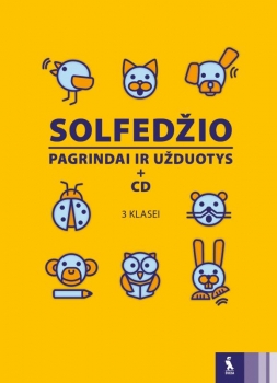 Solfedžio pagrindai ir užduotys +CD 3 klasei