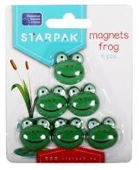 Magnetukai FROG VARLE 6vnt CRAFT-FUN