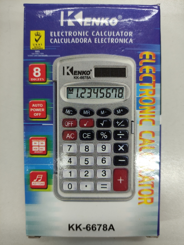 Skaičiuotuvas Kenko KK-6678A