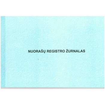 Nuorašų registro žurnalas