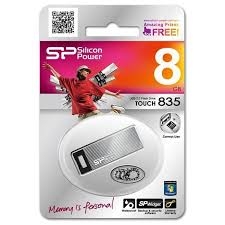 Atmintinė SP 8 GB , USB 2,0 Pilkos sp.