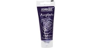 Stanger Akriliniai dažai Acrylic Paints 75 ml, violetinė, 1vnt