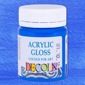 Akriliniai dažai DECOLA 50ml 515 (mėlynos sp.)