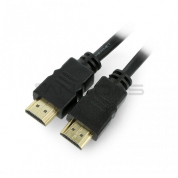 Kabelis Lanberg HDMI - HDMI 1.8m Juodas