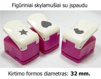 Dekoratyvinis skylamušis su įspaudu IMSEMA, 32 mm., 