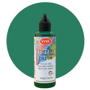 Dažai audiniams Viva Decor 90 ml, turkio spalva