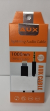 Kabelis 1m. Audio 3.5mm AUX-Iphone