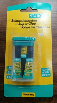 Stiprios fiksacijos klijai Superglue 3vnt x 1gr