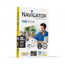 Kopijavimo popierius NAVIGATOR HOME PACK XS A4, 80 gm2, 150 lapų