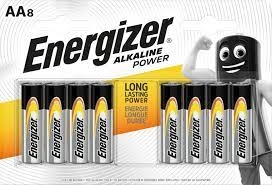 Elementai Energizer ALKALINE AA 8vnt