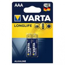 VARTA Elementai Longlife AAA 2vnt