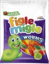 Guminukai FIGLE MIGLE Worms, 80 g