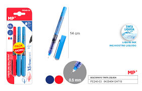 Tušinukų rinkinys MP X5 3vnt 0,5mm