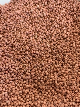 Biseris 20g, 2-2,5mm, persikinis matinis