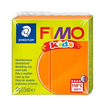 Modelinas FIMO Kids, 42 g, oranžinė sp. (4)