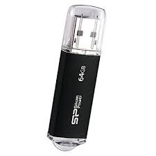 Atmintinė USB 2.0 SILICON POWER ULTIMA II 64GB , 2.0 juodos sp