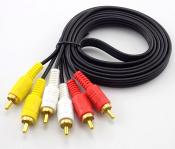 Kabelis XIN YVE 3RCA-3RCA 1.5m.