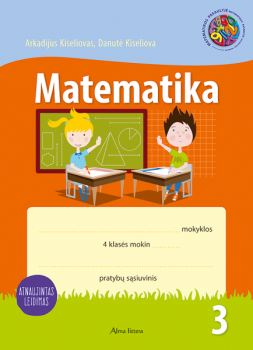 Matematika. Pratybų sąsiuvinis 4 klasė 3 dalis (Kiseliovai)