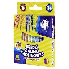 Spalvotos kreidelės ASTRA 12 spl.