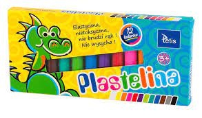 Plastilinas TETIS 12sp.