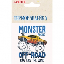 Lipdukai termo deVENTE Monster off-road 18.7x23cm