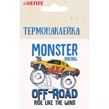 Lipdukai termo deVENTE Monster off-road 18.7x23cm