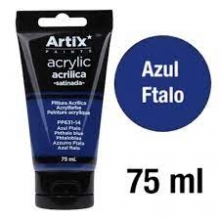 Akriliniai dažai Artix 75ml. mėlynos sp.