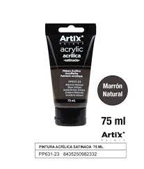 Akriliniai dažai Artix 75ml. rudos sp.