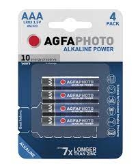 Baterija AGFA photo Alkaline AAA 1,5V, 1vnt