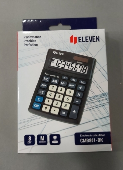 Skaičiuotuvas biurui ELEVEN CMB801-BK