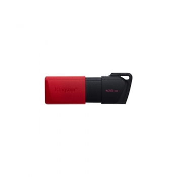 Atmintinė Kingston DataTraveler Exodia 128 GB, USB 3.2 Gen 1, Juodos-raudonos spalvos