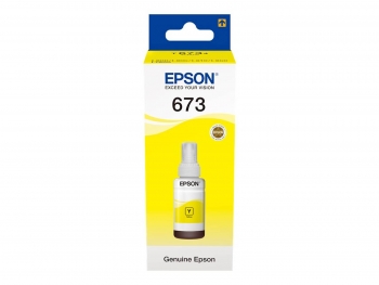 Epson (C13T67344A), geltona kasetė, 70ml,