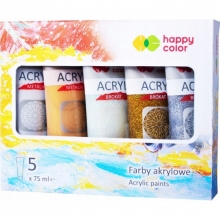 Akrilas Happy Color 5sp. rinkinys x 75ml mixBrok