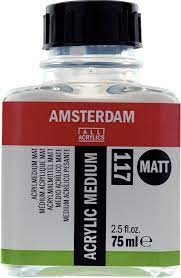 Skiediklis akriliniams dažams Amstertdam 75ml. matinis