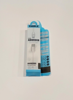 Kabelis USB - Micro USB 1000mm. 2.4A.