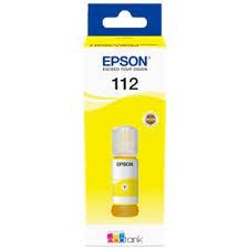 Rašalinė kasetė EPSON T112 geltona originali