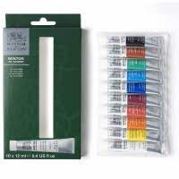 Aliejinių dažų rinkinys Winsor & Newton - 10 vnt x 12ml