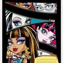 Sąsiuvinis linijomis, 18 l. Monster High