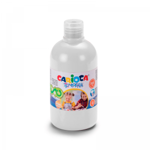 Guašas vaikams Carioca 500 ml, baltos spalvos