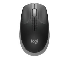 Belaidė pelė LOGITECH M190 USB juoda-pilka